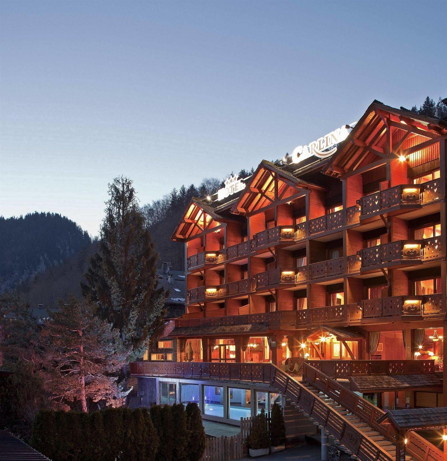 Carlina Hotel La Clusaz Exterior foto